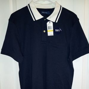 Nautica Polo -Navy Blue NWT